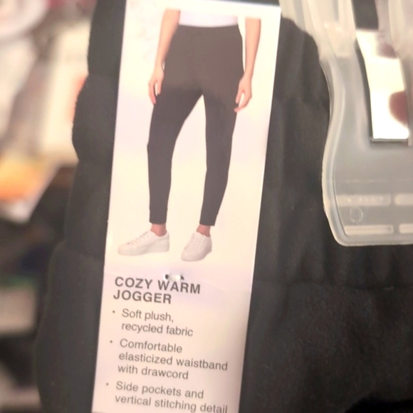 Mondetta Black cozy warm Jogger Size 2XL New with tags - Picture 2 of 15
